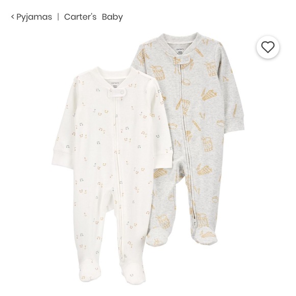 Baby gender neutral clothing bundle - carters - Picture 3 of 6